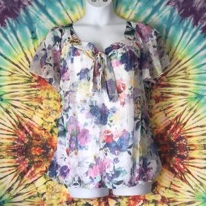 Dress Barn Floral Blouse